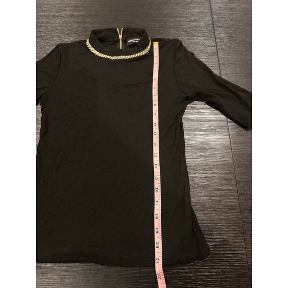 Generation Love Charlie Chain Ribbed Top Black size XS - Picture 6 of 7